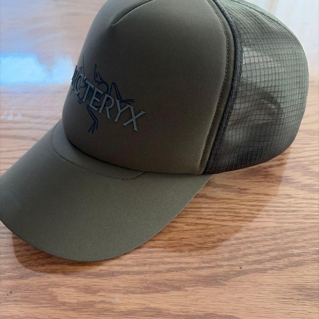 Used ARC'TERYX Trucker Hat Olive Green