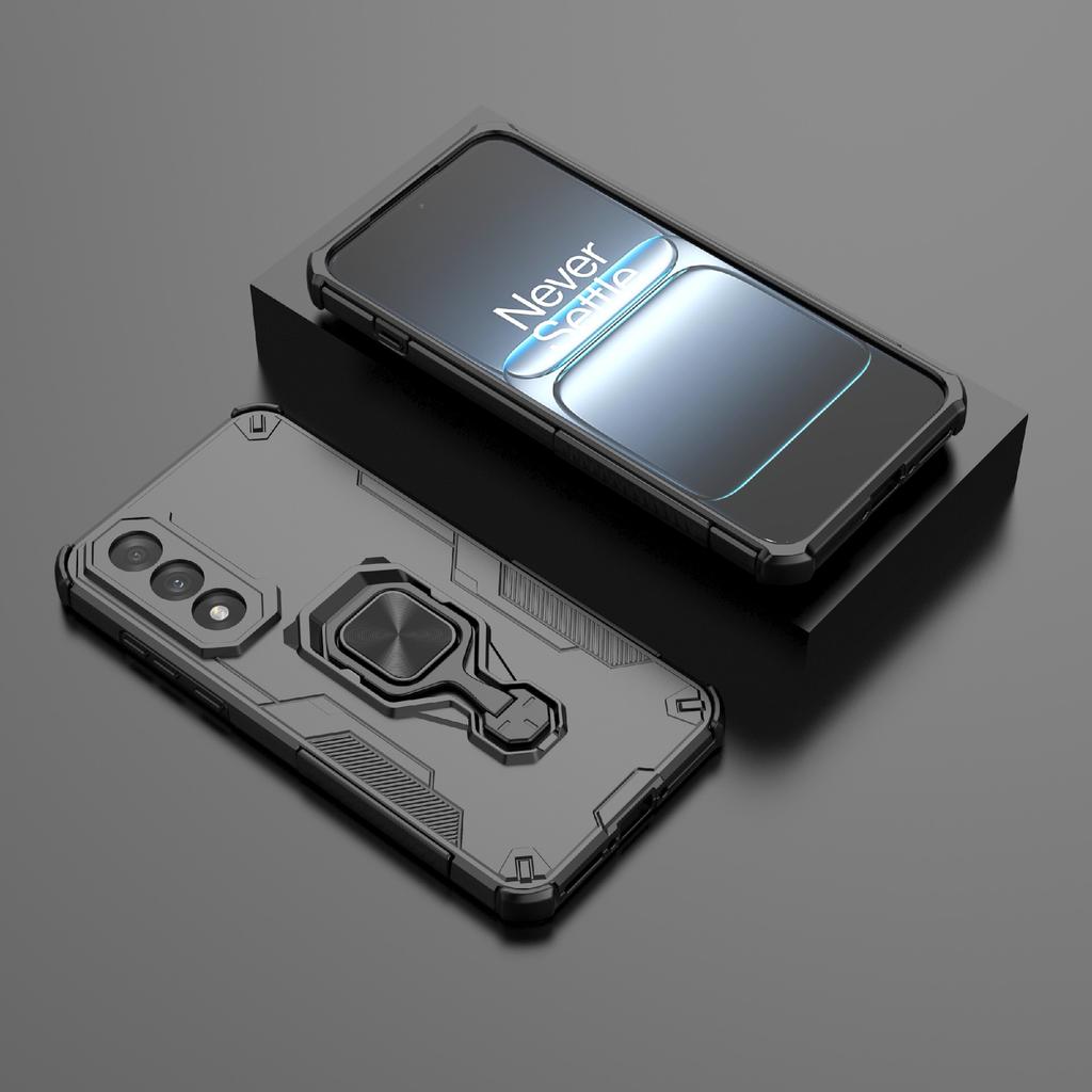 For OnePlus Nord 5 5G/Ace 5 Ultra 5G Case Rotatable Ring Kickstand PC+TPU Shockproof Phone Cover