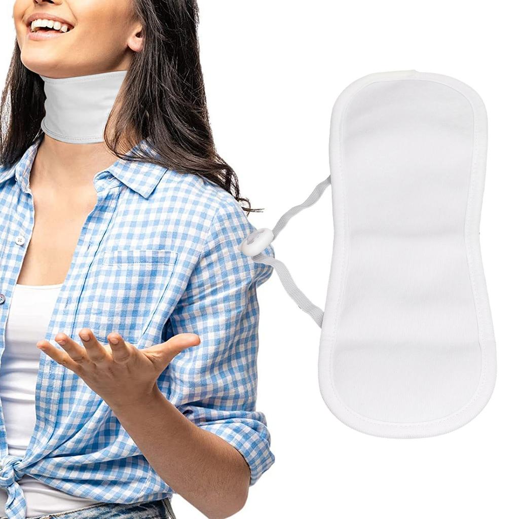 Soft Neck Castor Oil Wrap Flexible   Reusable Soreness Relief Castor Oil Pack for Sleep