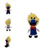 Adorable 25cm Ice Scream Rod Plush Toy Super Soft Stuffed Cartoon Horror Figure