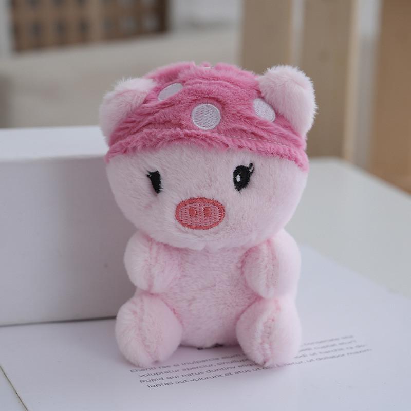 Plush Mushroom Adorable Stuffed Animal Keyring For Bag Accessories Charm
