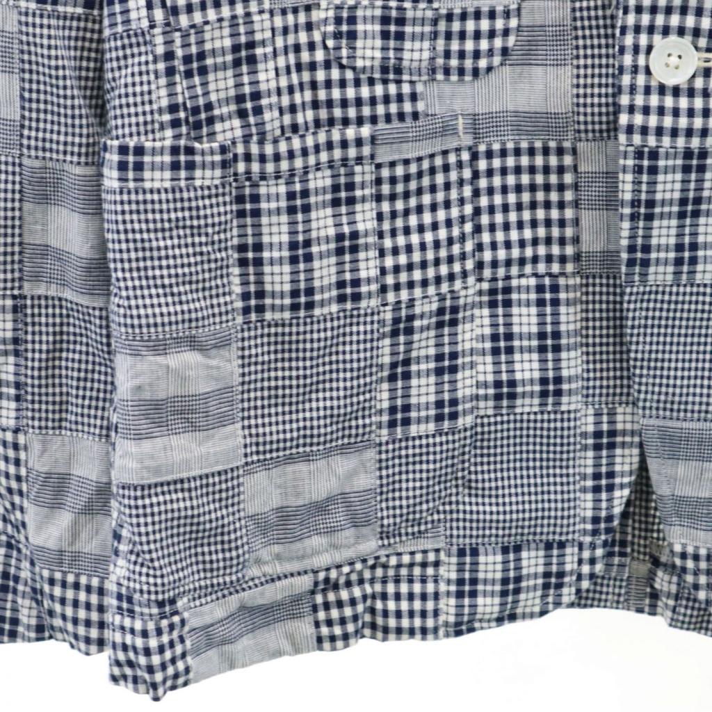 WASTETWICE&CO Made In Japan Check Pattern Patchwork Tailored Jacket 1 Men's Used