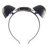 Rechargeable Plush Cat Ears Headband Detachable Electric Cosplay Costume Accessories
