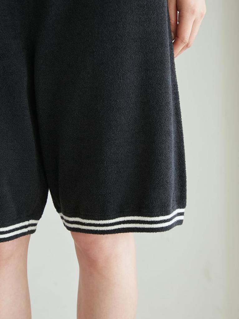 Gelato Pique Joel Robuchon Striped Shorts PWNP252038BLKF