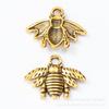 Vintage Bee Charm Pendants DIY Jewelry Accessories for Necklace Making