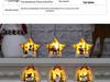 Wooden Luminous Christmas Ornaments: Star, Santa, Snowman, Deer Scene Pendants