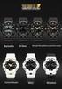 Sanda Luminous Unisex Multifunctional Casual Electronic Watch