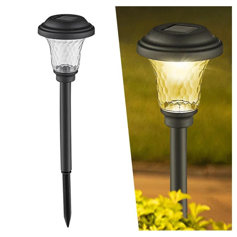 Solární venkovní osvětlení Nové zahradní lampy Vodotěsná Krajinná cesta na dvorek Zahrada Trávník Terasa Dekorativní LED osvětlení