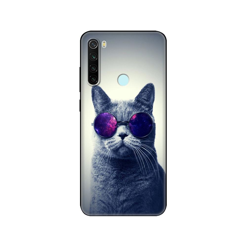 Für xiaomi Redmi Note 8T Hülle, Weiche Silikonhülle für xiaomi Redmi Note 8 Hülle T Fundas auf Redmi NOTE 8 PRO Coque schwarzes TPU-Case