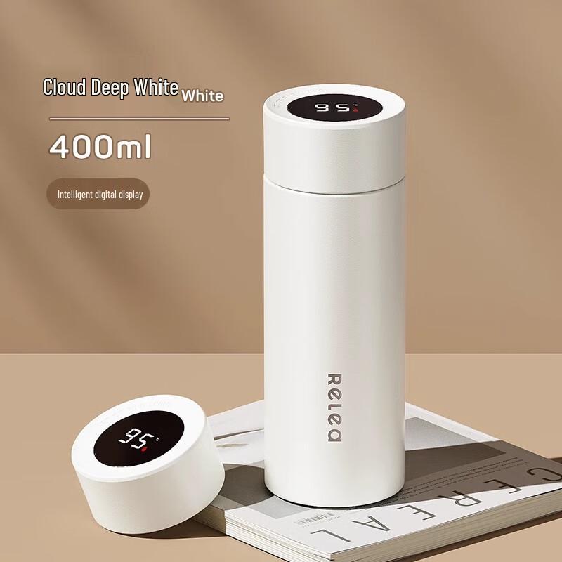 WUSIWU Portable Tea Infuser Bottle with Temperature Display