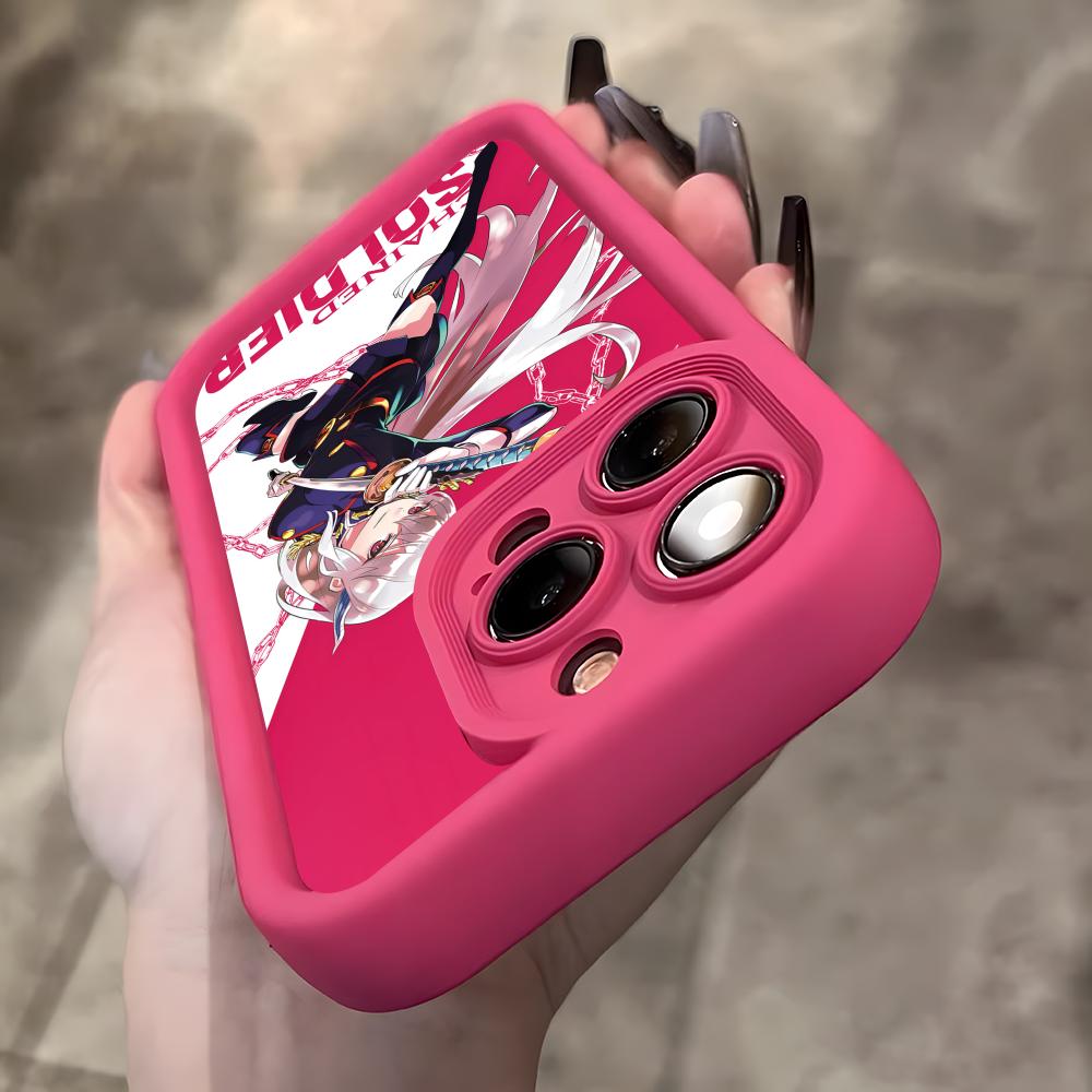 Mato seihei no slave Uzen Kyouka Phone Case for iPhone 17 16 15 14 13 12 11 Air Pro Max Plus Thicken TPU Colorful Cover Luxury