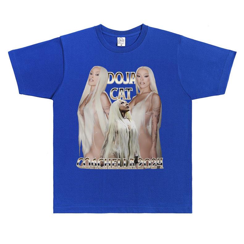 Sexy Doja Cat Graphic Print T Shirt Short Sleeve Unisex Women Hip Hop Oversized Tshirt Male Cotton Tees Unisex's Vintage Streetwear