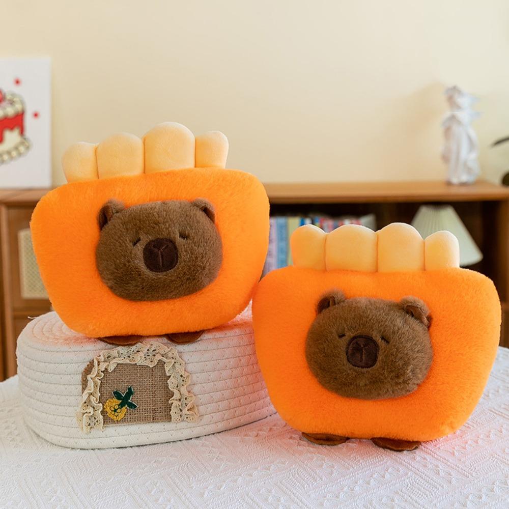 Simulation Bread Capybara Pillow 20~36CM Kapibala Plush Doll Kawaii Stuffed Plush Toy