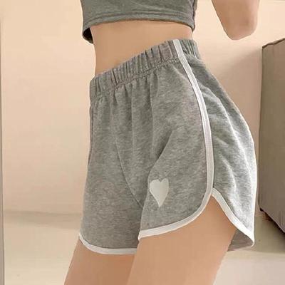 Women's High-Waisted Summer Plus Size Loose Fit Sports Shorts