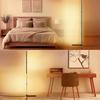 Corner Floor Lamp, 5.3ft Standing Lamp, LED Reading Light for Living Room, Bedroom, Office, Study Room (Warm White)