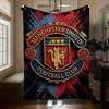 Manchester Crest Artwork Blanket Sofa Blanket Blanket Digital Printing Sheet Office Rest Blanket