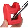 Mini Magnetisator Demagnetisator Skruvmejsel Magnetiskt Verktyg för Upplockning Lämpligt för Skruvmejselspetsar Borrskär