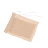 100Pcs Natural Filter Paper Tea Bag Empty Drawstring Biodegradable Wood Pulp Teabags For Loose Leaf Tea Steeping