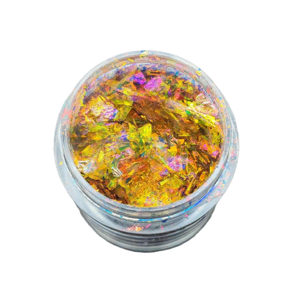 Opal Pink Color-Changing Dragon Scale Glitter - 0.5g High Gloss Iridescent Nail Art
