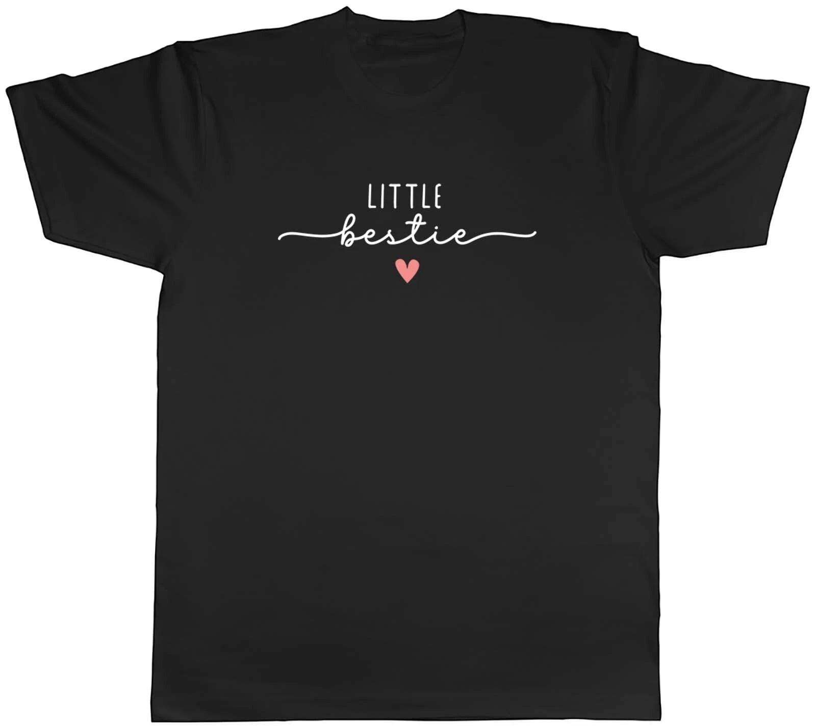 Little Bestie Mens Unisex T-Shirt Tee Gift XS