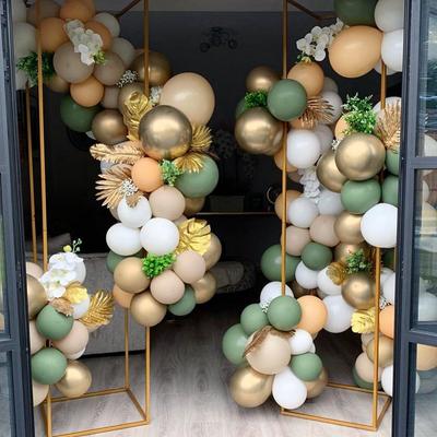 Zelený balónkový oblouk girlanda sada Džungle Safari narozeninová párty dekorace Děti Chlapec Baby Shower balónky Svatba Narozeninová párty potřeby