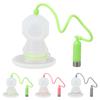 Silicone Tea Infuser Cute Diver Shape Reusable Flexible Easy To Clean Tea Strainer Ultra Fine Mesh with Drip Tray for Fruit Tea