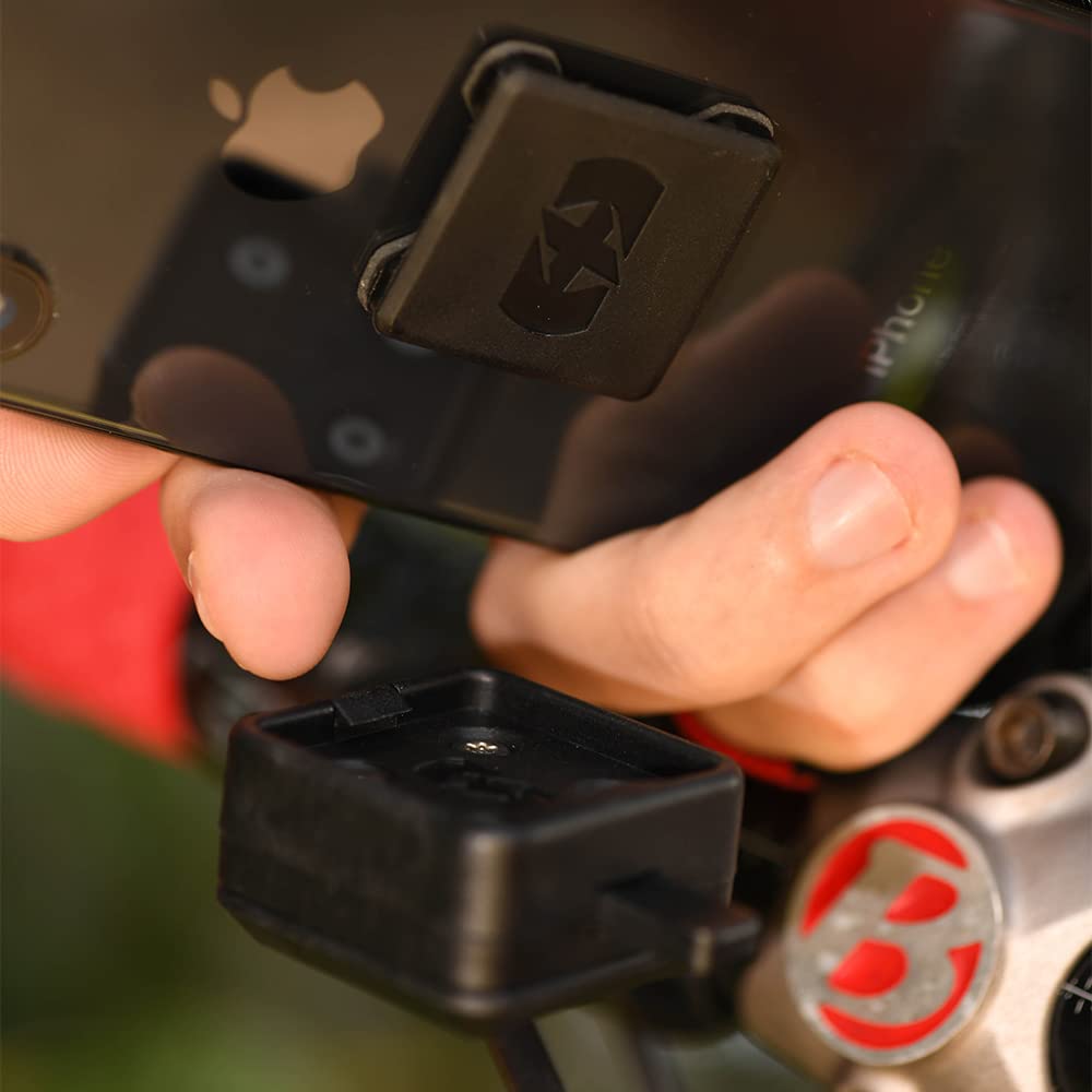 Oxford CLIQR OX841 Forward Mount Compatible with Handlebar Sizes Motorcycle/Bicycle Handlebars, 25.4-31.8mm