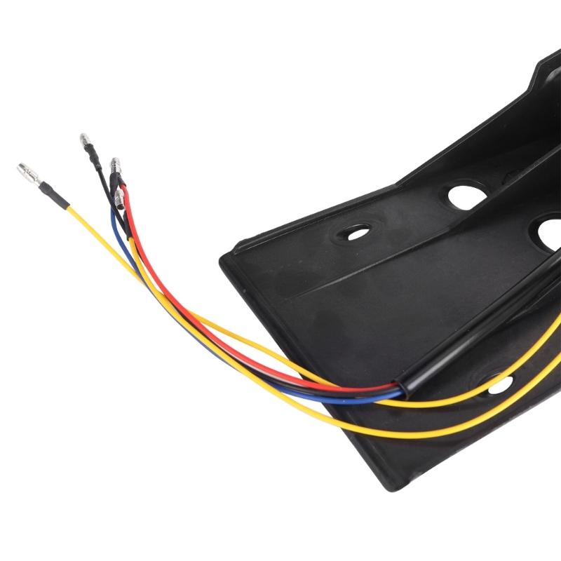 Motorrad LED Rücklicht mit integrierten Blinkern Wasserdichtes LED Rücklicht Lampe mit hoher Sichtbarkeit für Fahrzeuge