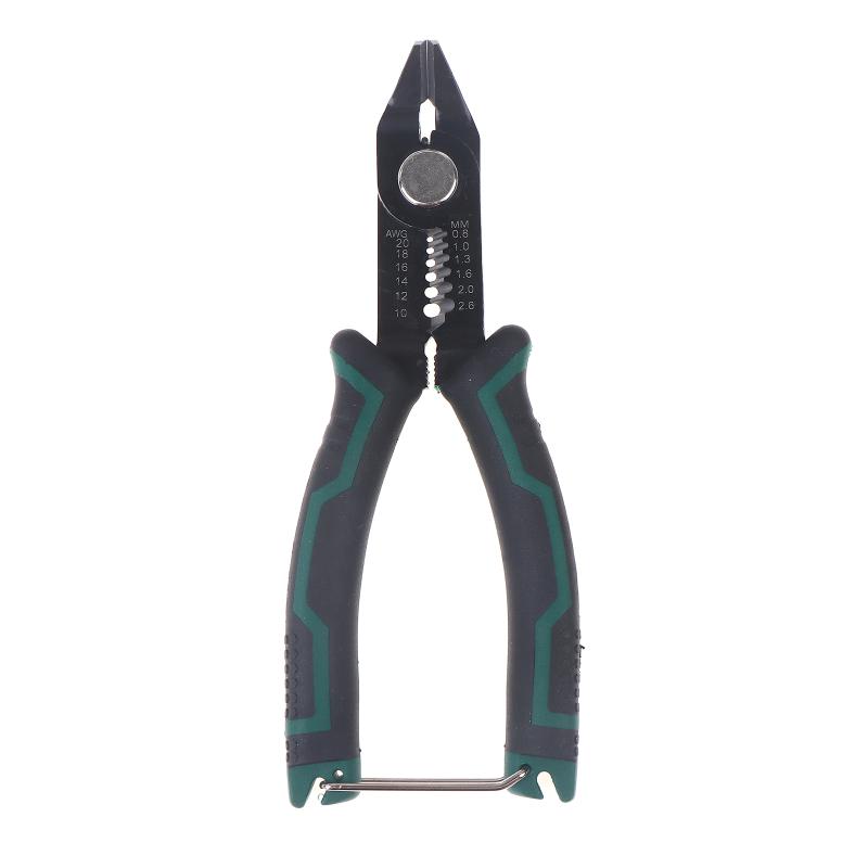 Multi-Functional Wire Stripper Pliers 6.5 Inch Wire Strippers Cable Cutter Tool Crimping Pliers Wire Electrician Hand Tools