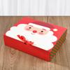 4Pcs Christmas Gift Box Santa Claus Large Cookie Snack Cake Packaging Box Xmas Noel Navidad Kids Gift Home Decor 2025 New Year