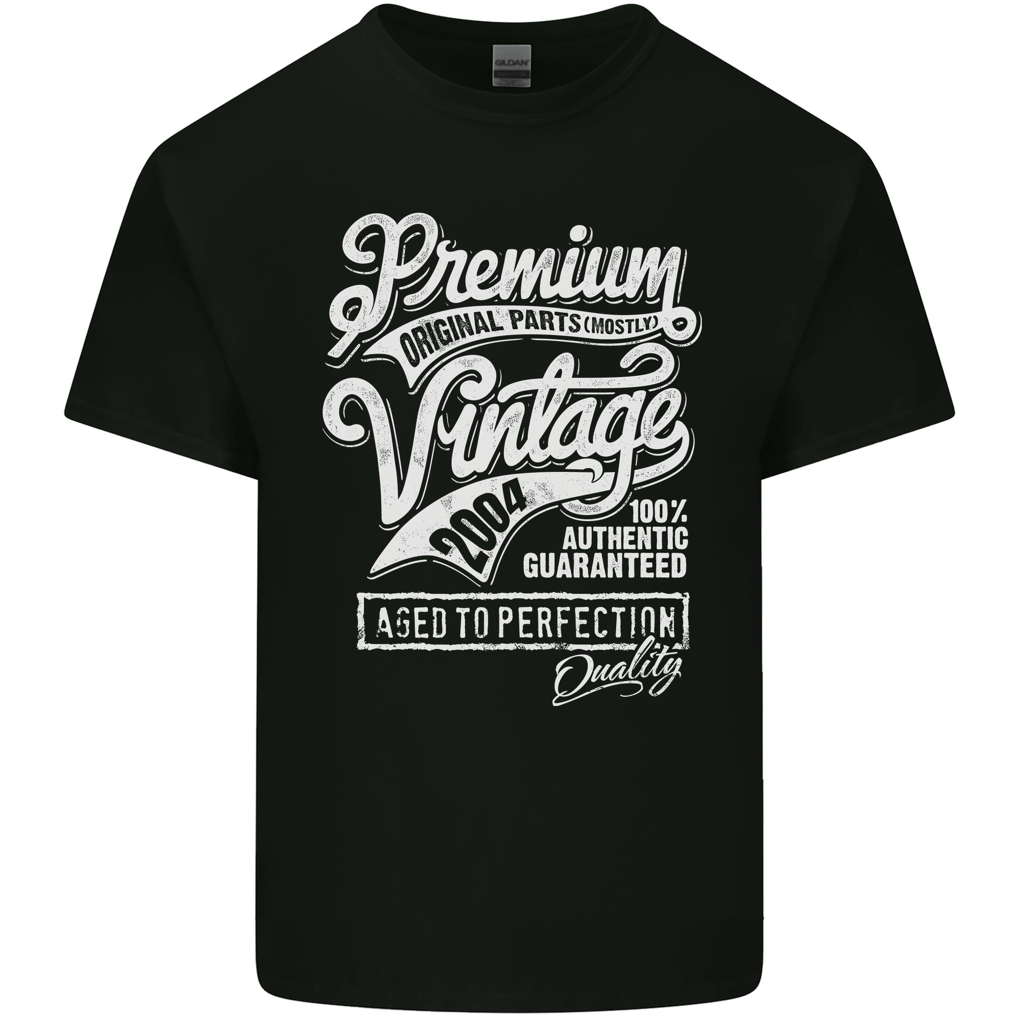 Aged to Perfection Vintage 22nd Birthday 2004 Unisexs Light Cotton TShirt S