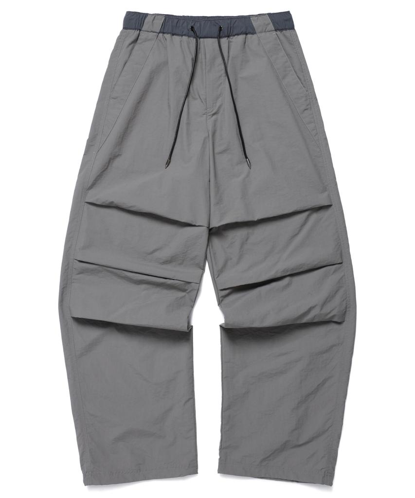 Iseuteuseobiseusyab Parachute Woven Pants - Gray