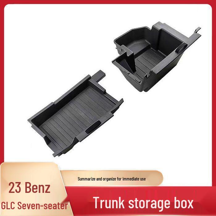 Pudełko do przechowywania w bagażniku Mercedes GLC-L (23-25) dla 5 lub 7-miejscowych, Tylny organizer na narzędzia