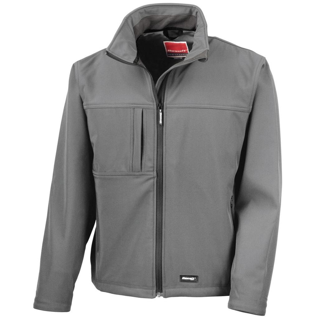 Result Mens Softshell Premium 3 Layer Performance Jacket (Waterproof, Windproof & Breathable)