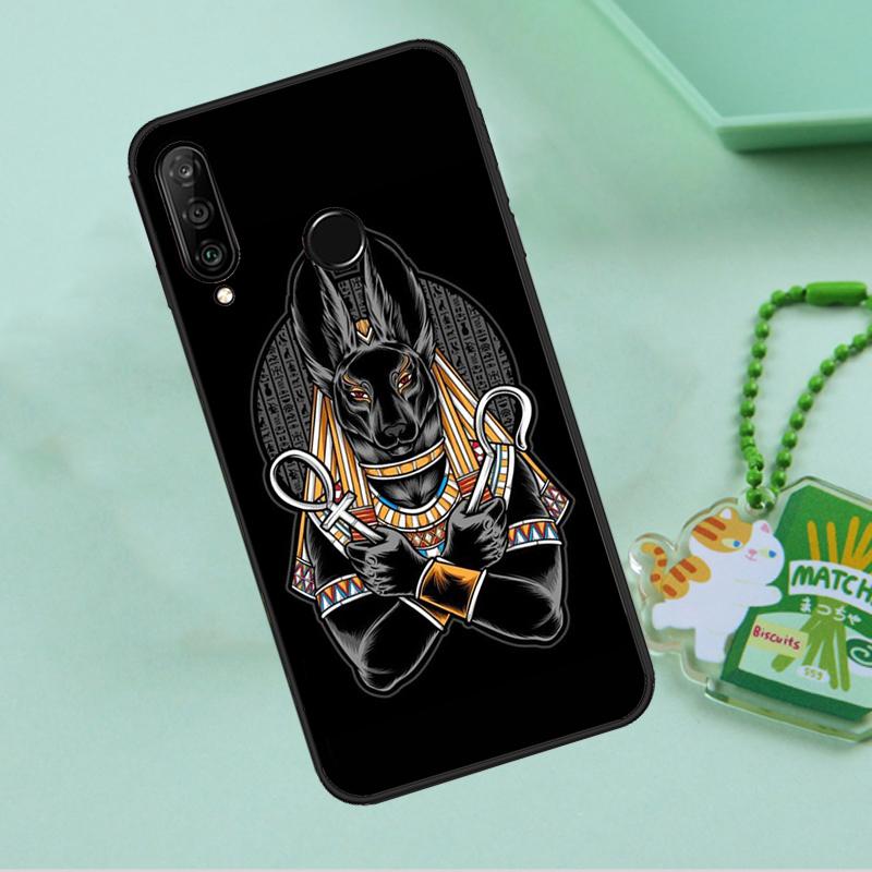 Egypt Nefertiti Anubis Ankh For Huawei Nova 12i 12s 7i 8i 11i 9 10 SE Y90 Y60 Y70 Y72 Y61 Y91 P30 P40 Lite P60 Pro Case