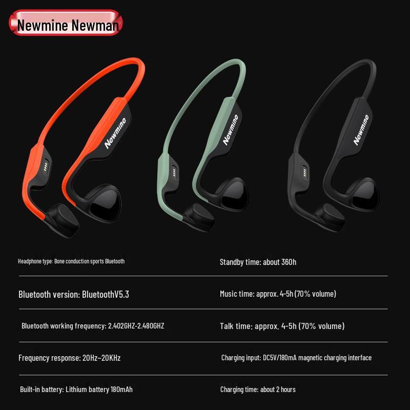 Newsmy H81 Bone Conduction Bluetooth Sports Headset