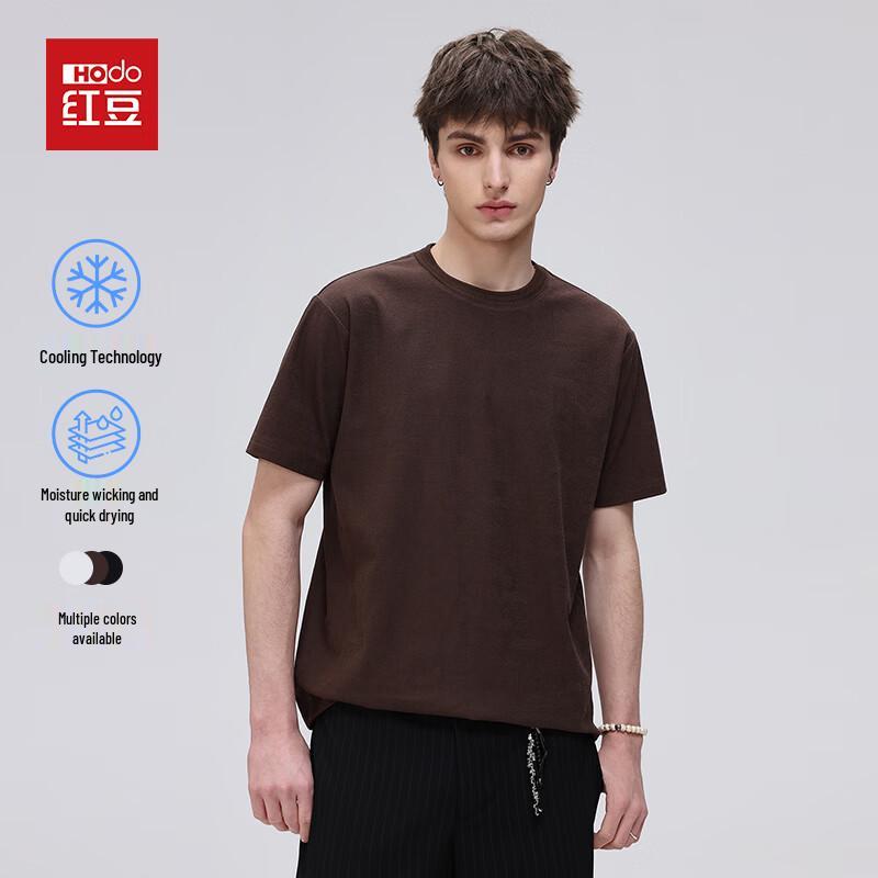 

Hodo Men s Crew Neck Short Sleeve Knit T-Shirt L