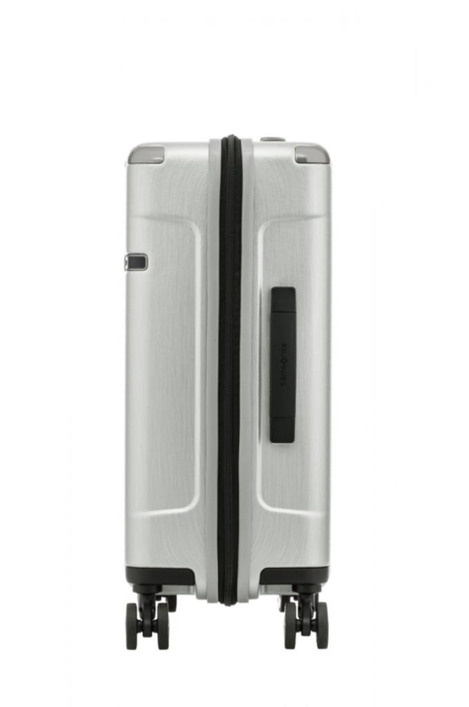 Koffer Carry-on EVOA Spinner 55 36L 55 cm zulässig Brushed silver [Samsonite] 3.4kg Handgepäck