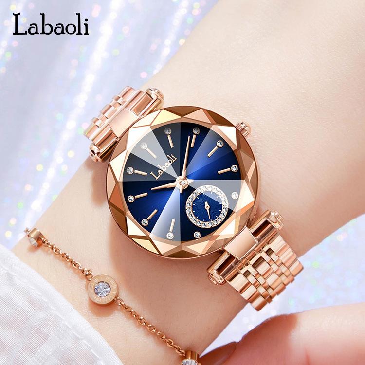 Labaoli LA729 Bestseller Damenuhr mit Stahlarmband