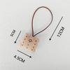 Cloth Material Bag Charms Animal Design Backpack Decoration Phone Lanyard  For Girls