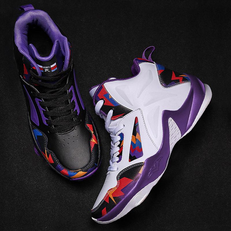 Men's basketball shoes sports running shoes, non-slip lightweight sports shoes lightweight sports shoes
