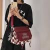 Borsa a tracolla con ciondolo regalo da uomo a grande capacità a griglia borsa da fitness borsa a spalla da donna borsa da coppia XM-2251-