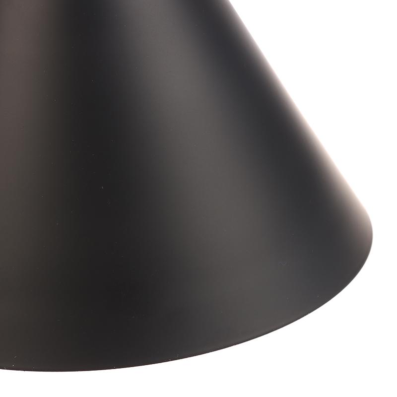 Black Iron Lampshade Chandelier Wall Lamp Table Lighting Bedside Living Room Restaurant Clothing Store Lampshade