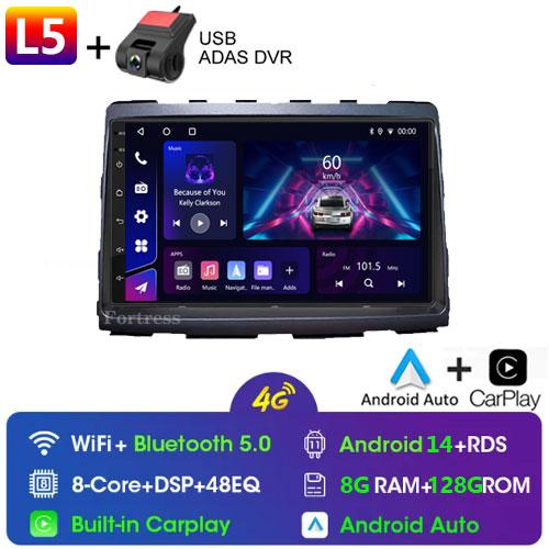 8GB+128GB Carplay Radio For Ssangyong Rodius Turismo Stavic 2013+ Car stereo Multimedia Player Android Auto GPS navigation