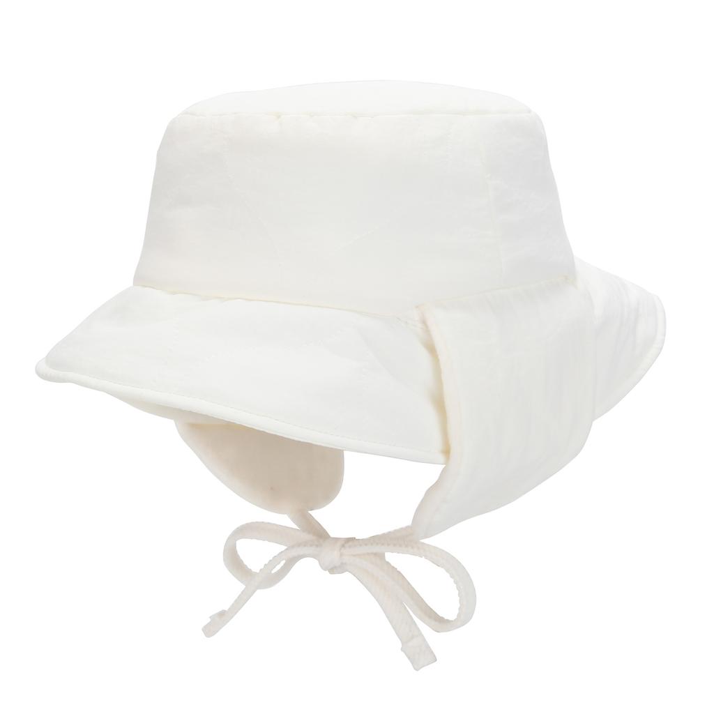 ULUK Two-Way Padded Earmuff Bucket Hat_Ivory