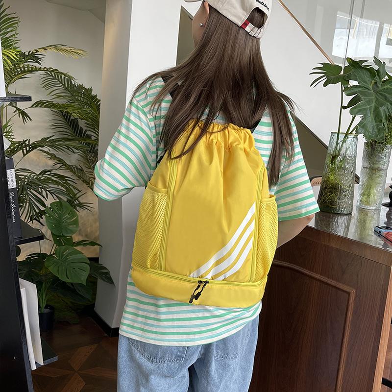 Schoolbag Drawstring Bundle Storage Bag Basketball Training Sports Backpack Outdoor Travel Large Capacity Backpack Fitness Special Bag