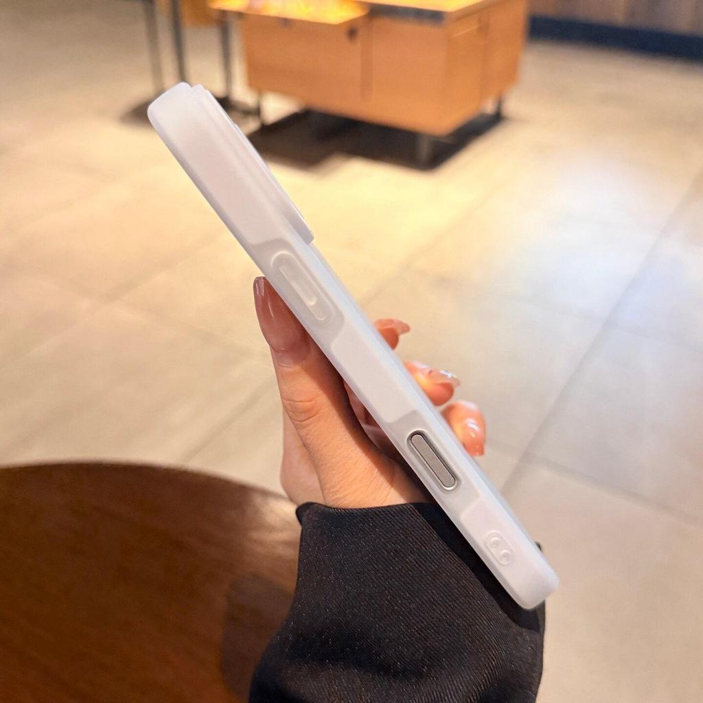 iPhone 17 PM Two-Color Magnetic Jelly Case for Apple 16ProMax