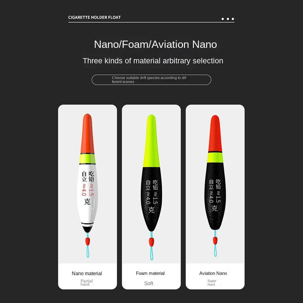 4pcs Foam materials Fishing Rock Float Workmanship Fishing Tackle 2024 Buoy Ice Fishing Accessory