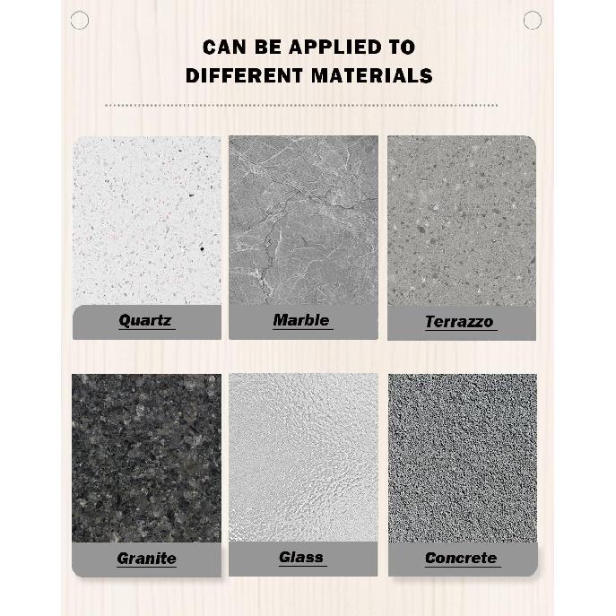 4 Inch Diamond Polishing Pads Kit, 14 Pcs Granite Polishing Pads 50#-3000# Pads with Metal Rods, for Granite, Concrete, Marble, Stone, Tiles, with