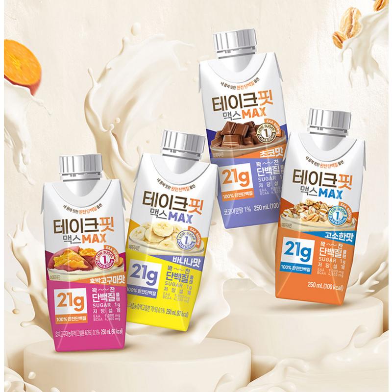 Takefit Max savory drink mix, 250ml, 12 units